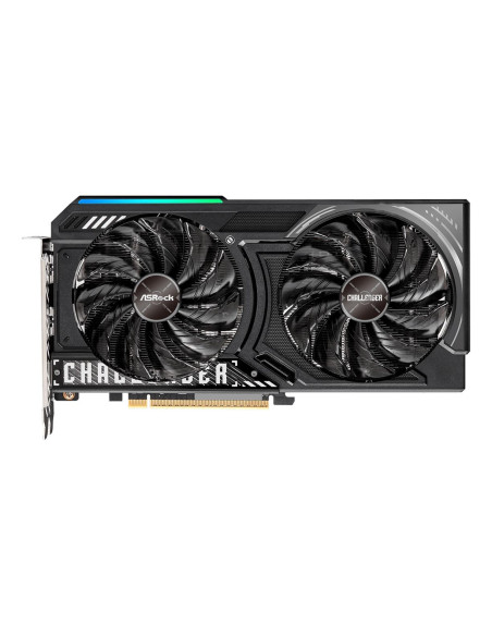 Graphics Card, ASROCK, AMD Radeon RX 9060 XT, 8 GB, GDDR6, 128 bit, PCIE 5.0 16x, Dual Slot Fansink, RX9060XTCL8GO