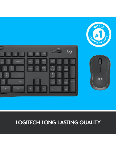 KEYBOARD +MOUSE COMBO MK295/ENG 920-009800 LOGITECH