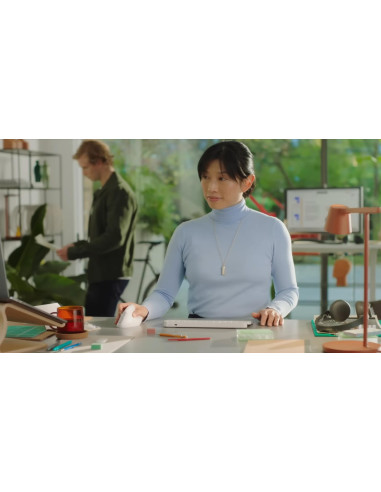 MOUSE USB OPTICAL WRL VERTICAL/PINK 910-006478 LOGITECH