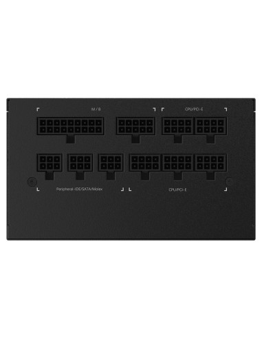 Power Supply, GIGABYTE, GP-P750GM, 750 Watts, Efficiency 80 PLUS GOLD, PFC Active, MTBF 100000 hours, GP-P750GM