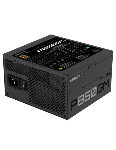 Power Supply, GIGABYTE, 850 Watts, Efficiency 80 PLUS GOLD, PFC Active, MTBF 100000 hours, GP-P850GM