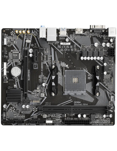 Mainboard, GIGABYTE, AMD A520, SAM4, Micro-ATX, Memory DDR4, Memory slots 2, 1xPCI-Express 3.0 1x, 1xPCI-Express 3.0 16x, 1xM.2