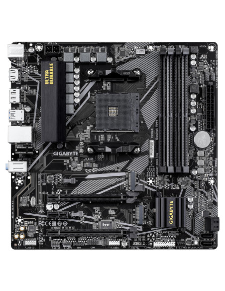 Mainboard, GIGABYTE, AMD B550, SAM4, Micro-ATX, Memory DDR4, Memory slots 4, B550MDS3HR2