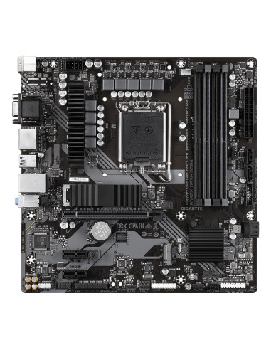 Mainboard, GIGABYTE, B760M DS3H DDR4, Intel B760 Express, LGA 1700, micro ATX, RAM DDR4-SDRAM, 4xSlots, 2xNumber of M.2 (M) slo