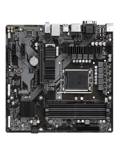 Mainboard, GIGABYTE, B760M DS3H DDR4, Intel B760 Express, LGA 1700, micro ATX, RAM DDR4-SDRAM, 4xSlots, 2xNumber of M.2 (M) slo