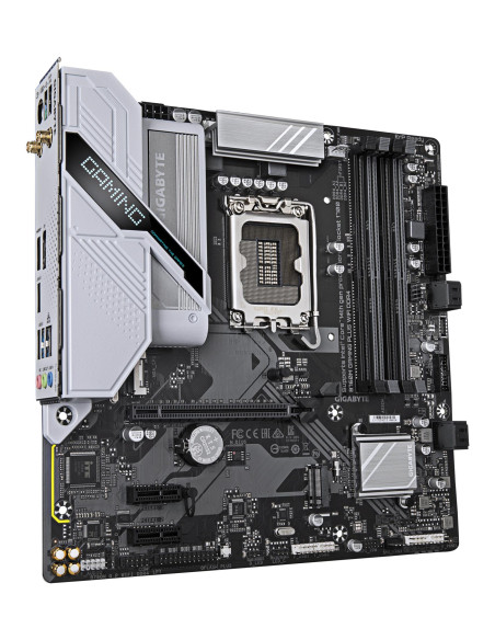 Mainboard, GIGABYTE, Intel B760 Express, LGA1700, Micro-ATX, Memory DDR4, Memory slots 4, 2xPCI-Express 3.0 1x, 1xPCI-Express 4