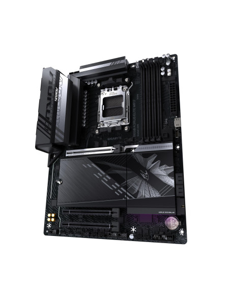 Mainboard, GIGABYTE, AMD B850, SAM5, ATX, Memory DDR5, Memory slots 4, B850AELITEWF71.1