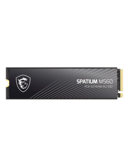 SSD, MSI, SPATIUM M560, 2TB, M.2, PCIe Gen5, NVMe, 3D NAND, Write speed 8700 MBytes/sec, Read speed 10300 MBytes/sec, TBW 1200 