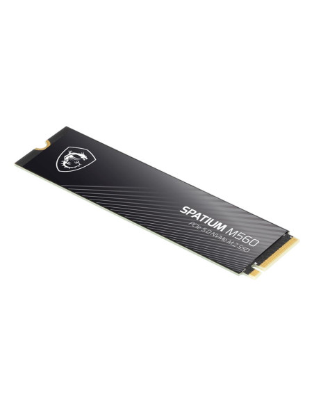 SSD, MSI, SPATIUM M560, 2TB, M.2, PCIe Gen5, NVMe, 3D NAND, Write speed 8700 MBytes/sec, Read speed 10300 MBytes/sec, TBW 1200 
