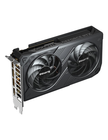 Graphics Card, GIGABYTE, NVIDIA GeForce RTX 5060, 8 GB, GDDR7, 128 bit, PCIE 5.0 16x, GPU 2512 MHz, GV-N5060WF2OC-8GD