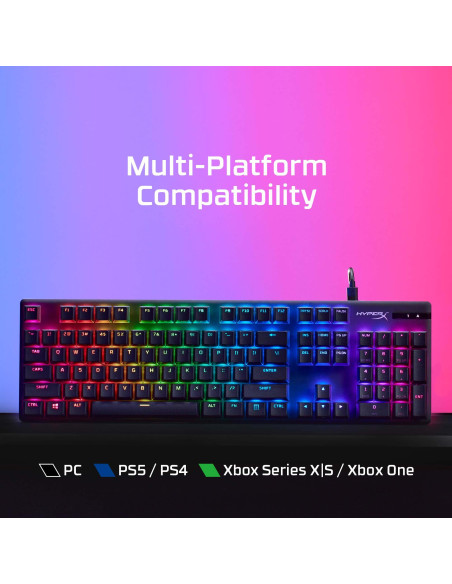 KEYBOARD ALLOY ORIGINS PBT HX/RED 639N3AA ABA HYPERX