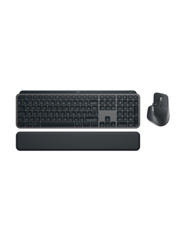 KEYBOARD +MOUSE COMBO MXKEYS S/BLACK 920-011614 LOGITECH