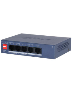 Switch, DAHUA, DH-CS4005-4ET1GT-36, Type L2, PoE ports 4, 40 Watts, CS4005-4ET1GT-36