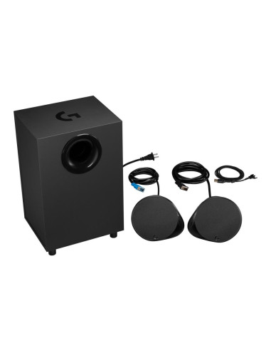 Speaker, LOGITECH, G560, Black, Wireless, P.M.P.O. 240 Watts, Bluetooth, 980-001301