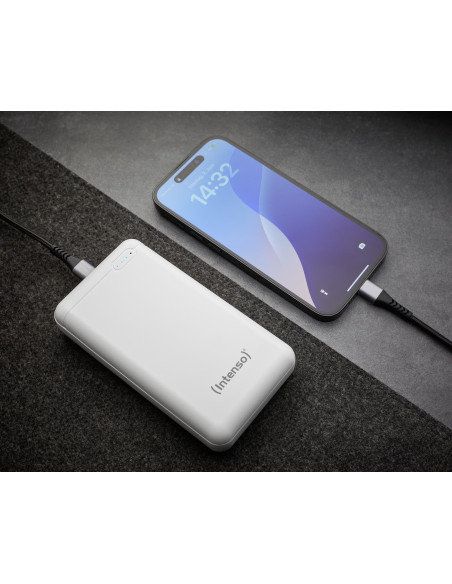 POWER BANK USB 20000MAH/WHITE XS20000 INTENSO