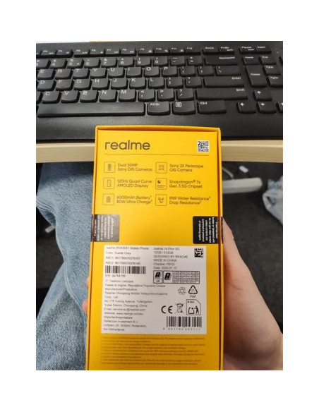 REALME 14 PRO+ 5G RMX5051(EU) 512GB 12GB SUEDE GREY (OPEN BOX)