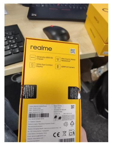 REALME 14X 5G RMX3943 (EU) 128GB 6GB PERIDOT GREEN (OPEN BOX)