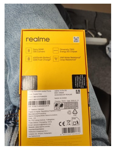 REALME 14 PRO 5G RMX5056(EU) 256GB 8GB SUEDE GREY (OPEN BOX)