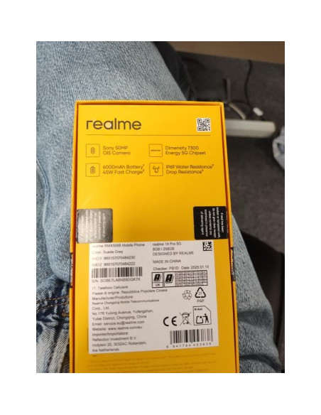 REALME 14 PRO 5G RMX5056(EU) 256GB 8GB SUEDE GREY (OPEN BOX)