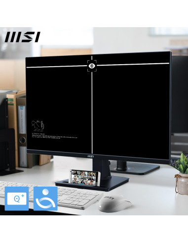 LCD Monitor, MSI, PRO MP245G, 23.8", Business, Panel IPS, 1920x1080, 16:9, 100 Hz, 1 ms, Speakers, PROMP245G