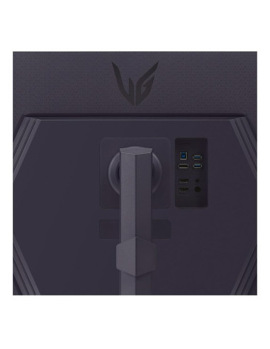 LCD Monitor, LG, 31.5", Panel IPS, 2560x1440, 16:9, 180Hz, 1 ms, Pivot, Height adjustable, Tilt, Colour Black, 32GS85Q-B