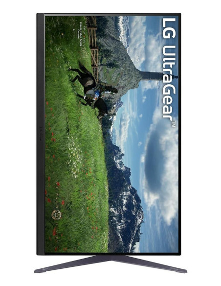 LCD Monitor, LG, 31.5", Panel IPS, 2560x1440, 16:9, 180Hz, 1 ms, Pivot, Height adjustable, Tilt, Colour Black, 32GS85Q-B