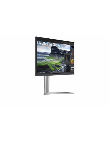 LCD Monitor, LG, 27UQ850V-W, 27", Business/4K, Panel IPS, 3840x2160, 16:9, 60 Hz, 5 ms, Speakers, Pivot, Height adjustable, Til