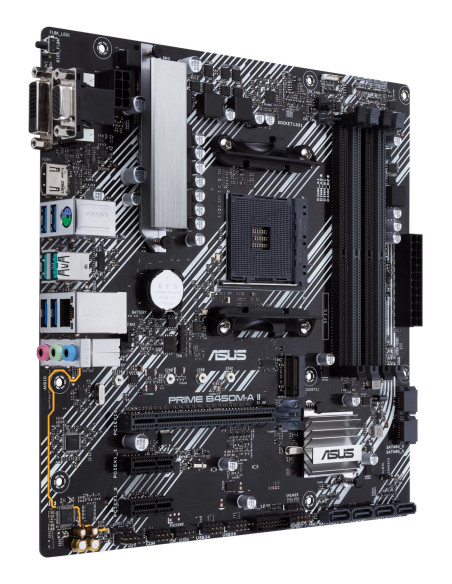 Mainboard, ASUS, AMD B450, SAM4, MicroATX, 2xPCI-Express 2.0 1x, 1xPCI-Express 3.0 16x, 1xM.2, Memory DDR4, Memory slots 4, 1x1