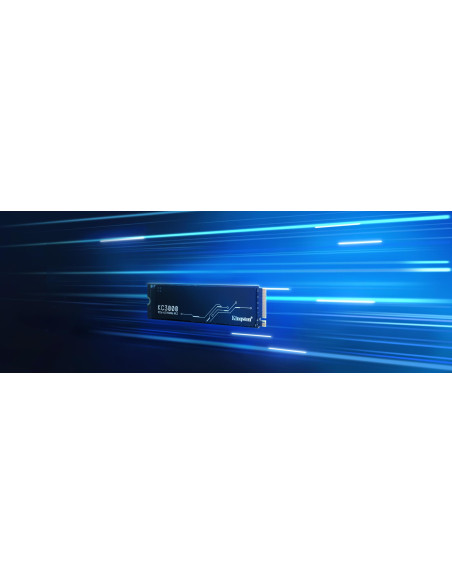 SSD, KINGSTON, KC3000, 2TB, M.2, NVMe, 3D TLC, Write speed 7000 MBytes/sec, Read speed 7000 MBytes/sec, MTBF 1800000 hours, SKC