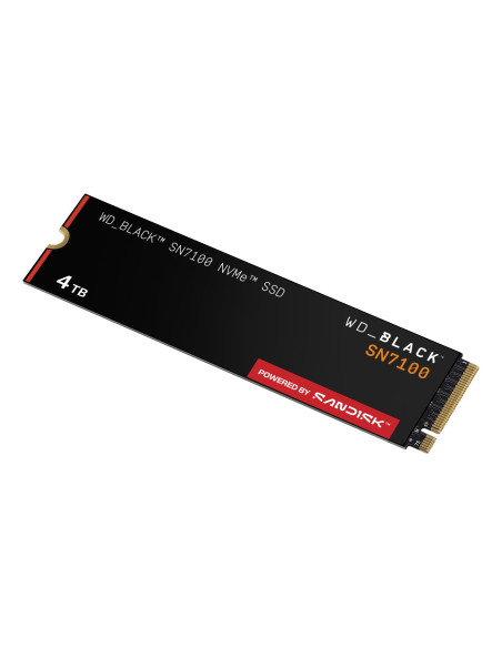 SSD, SANDISK, Read speed 7000 MB/s, Write speed 6700 MB/s, NVMe Yes, PCI Express 4.0, M.2, 4000 GB, POWERED BY SANDISK, Black S