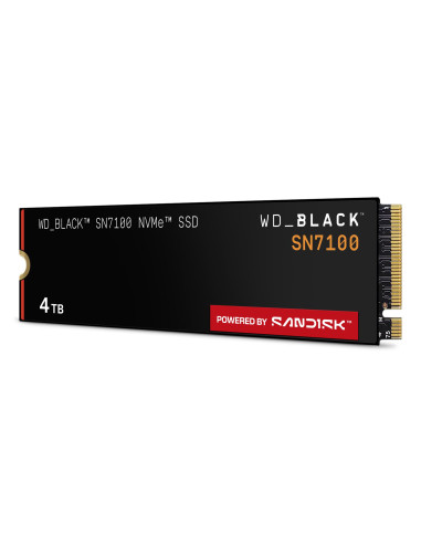 SSD, SANDISK, Read speed 7000 MB/s, Write speed 6700 MB/s, NVMe Yes, PCI Express 4.0, M.2, 4000 GB, POWERED BY SANDISK, Black S