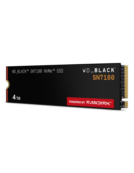 SSD, SANDISK, Read speed 7000 MB/s, Write speed 6700 MB/s, NVMe Yes, PCI Express 4.0, M.2, 4000 GB, POWERED BY SANDISK, Black S