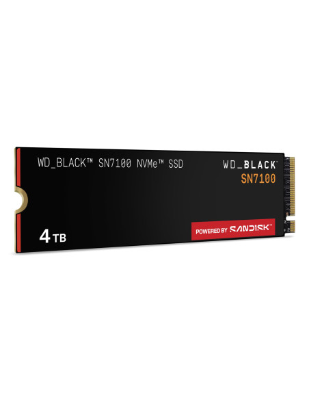 SSD, SANDISK, Read speed 7000 MB/s, Write speed 6700 MB/s, NVMe Yes, PCI Express 4.0, M.2, 4000 GB, POWERED BY SANDISK, Black S