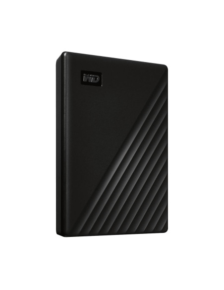 External HDD, WESTERN DIGITAL, My Passport, 4TB, USB 2.0, USB 3.0, USB 3.2, Colour Black, WDBPKJ0040BBK-WESN