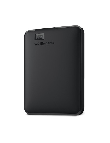 External HDD, WESTERN DIGITAL, Elements Portable, WDBU6Y0050BBK-WESN, 5TB, USB 3.0, Colour Black, WDBU6Y0050BBK-WESN