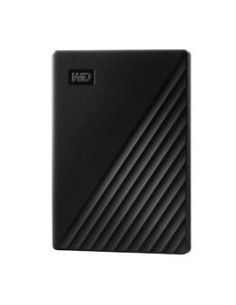 External HDD, WESTERN DIGITAL, My Passport, 5TB, USB 2.0, USB 3.0, USB 3.2, Colour Black, WDBPKJ0050BBK-WESN