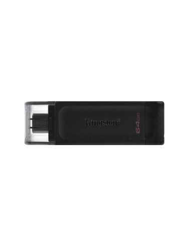 MEMORY DRIVE FLASH USB-C 64GB/DT70/64GB KINGSTON