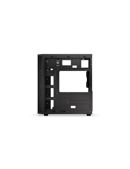 Case, ENDORFY, Armis 100 Solid, Not included, ATX, MicroATX, MiniITX, Colour Black, EY2A015