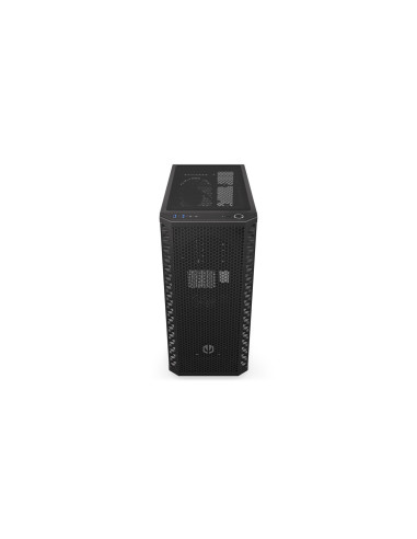 Case, ENDORFY, Signum 300 Solid, MidiTower, Not included, ATX, MicroATX, MiniITX, Colour Black, EY2A003