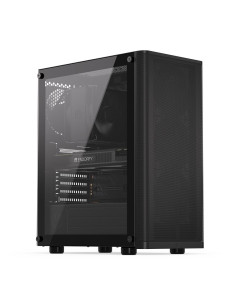 Case, ENDORFY, Ventum 200 Air, MicroTower, Case product features Transparent panel, Not included, ATX, MicroATX, MiniITX, Colou