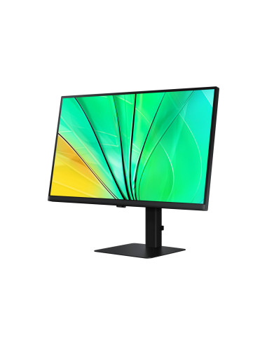 LCD Monitor, SAMSUNG, 27", Panel IPS, 2560x1440, 16:9, 100 Hz, 5 ms, Swivel, Pivot, Height adjustable, Tilt, Colour Black, LS27