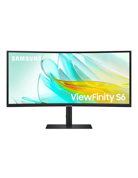 LCD Monitor, SAMSUNG, S65UC, 34", Curved/21 : 9, Panel VA, 3440x1440, 21:9, 100Hz, 5 ms, Speakers, Tilt, Colour Black, LS34C652