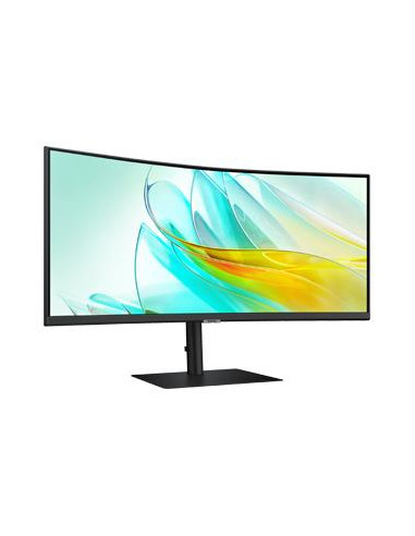 LCD Monitor, SAMSUNG, S65UC, 34", Curved/21 : 9, Panel VA, 3440x1440, 21:9, 100Hz, 5 ms, Speakers, Tilt, Colour Black, LS34C652