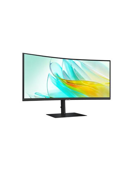 LCD Monitor, SAMSUNG, S65UC, 34", Curved/21 : 9, Panel VA, 3440x1440, 21:9, 100Hz, 5 ms, Speakers, Tilt, Colour Black, LS34C652