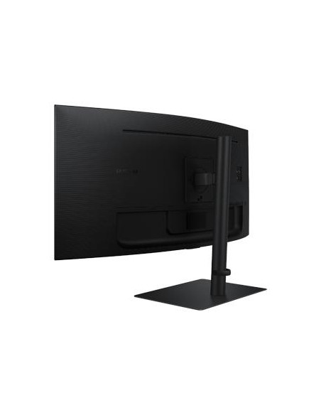 LCD Monitor, SAMSUNG, S65UC, 34", Curved/21 : 9, Panel VA, 3440x1440, 21:9, 100Hz, 5 ms, Speakers, Tilt, Colour Black, LS34C652