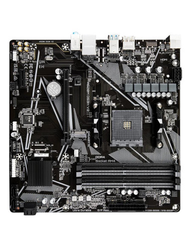 Mainboard, GIGABYTE, AMD A520, SAM4, Micro-ATX, Memory DDR4, Memory slots 4, A520MDS3HV2