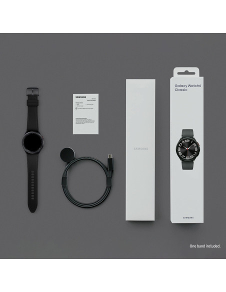 SMARTWATCH GALAXY WATCH6 CLAS./LTE 43MM BLACK SM-R955 SAMSUNG