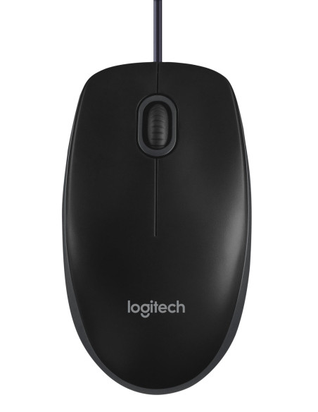 MOUSE USB OPTICAL B100/BLACK OEM 910-003357 LOGITECH