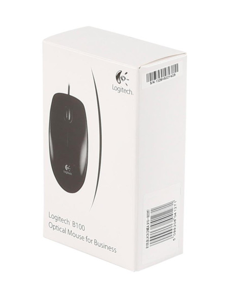 MOUSE USB OPTICAL B100/BLACK OEM 910-003357 LOGITECH