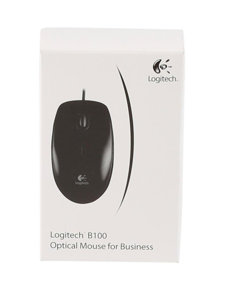 MOUSE USB OPTICAL B100/BLACK OEM 910-003357 LOGITECH